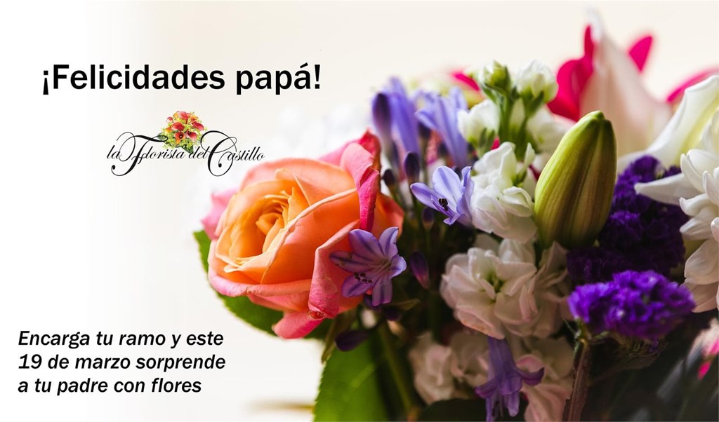 Celebra el día del Padre con flores
