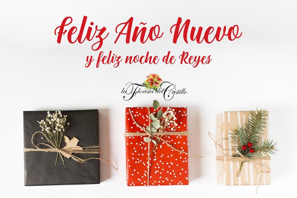 ¡Desde la Florista del Castillo os deseamos un feliz año 2019!