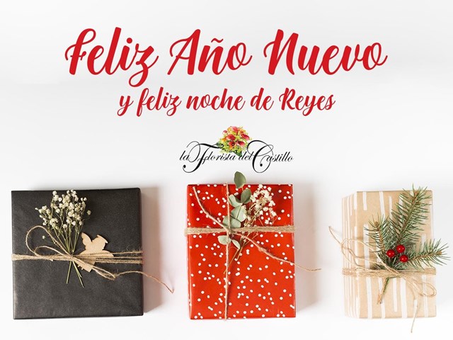 ¡Desde la Florista del Castillo os deseamos un feliz año 2019!