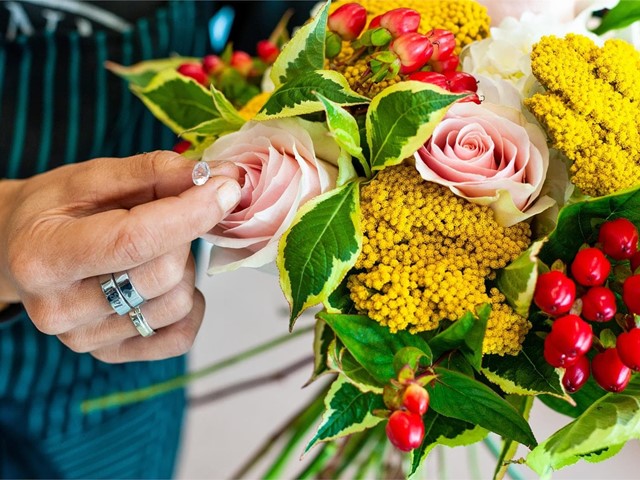 Engalánese para A Noite das Pepitas con La Florista del Castillo