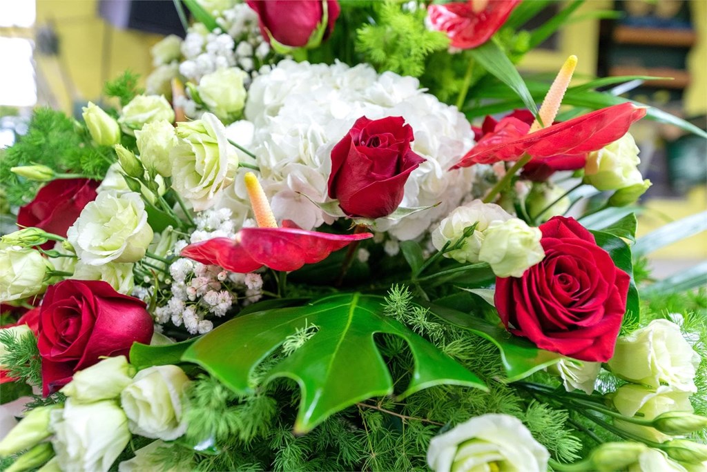Envío de flores a domicilio en San Valentín