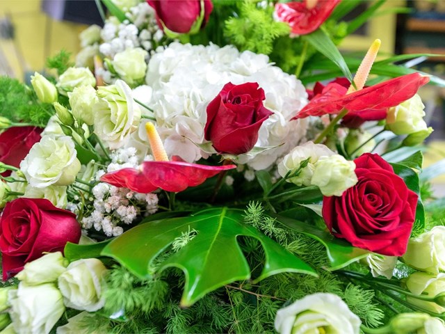 Envío de flores a domicilio en San Valentín