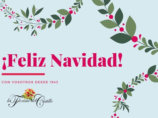 ¡Esta Navidad sorprenda con flores!