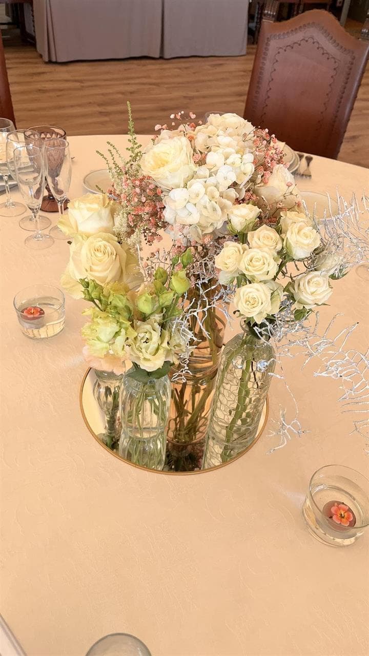 Decoración floral para bodas 