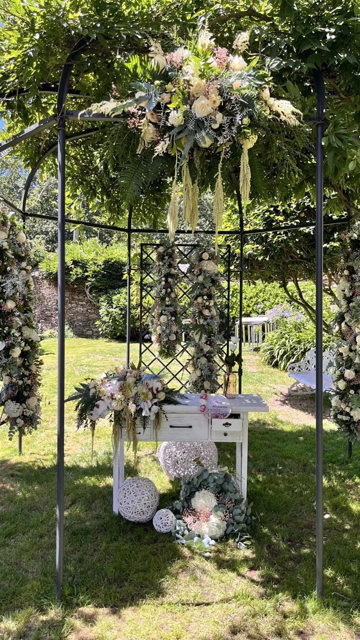 Decoración floral para bodas 