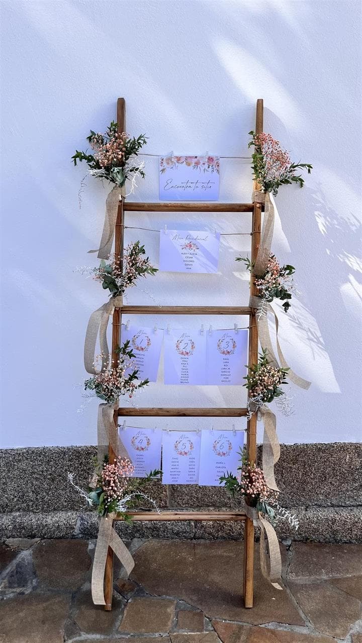 Decoración floral para bodas 