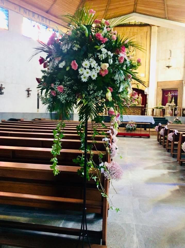 Decoración floral para bodas 