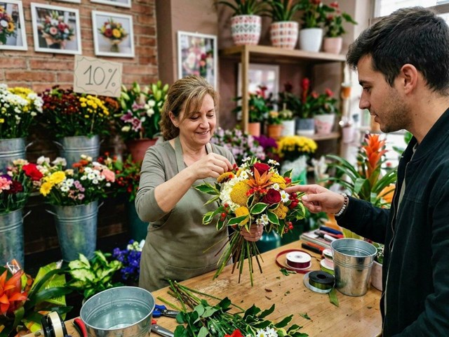 Ramos de flores personalizados en Ferrol