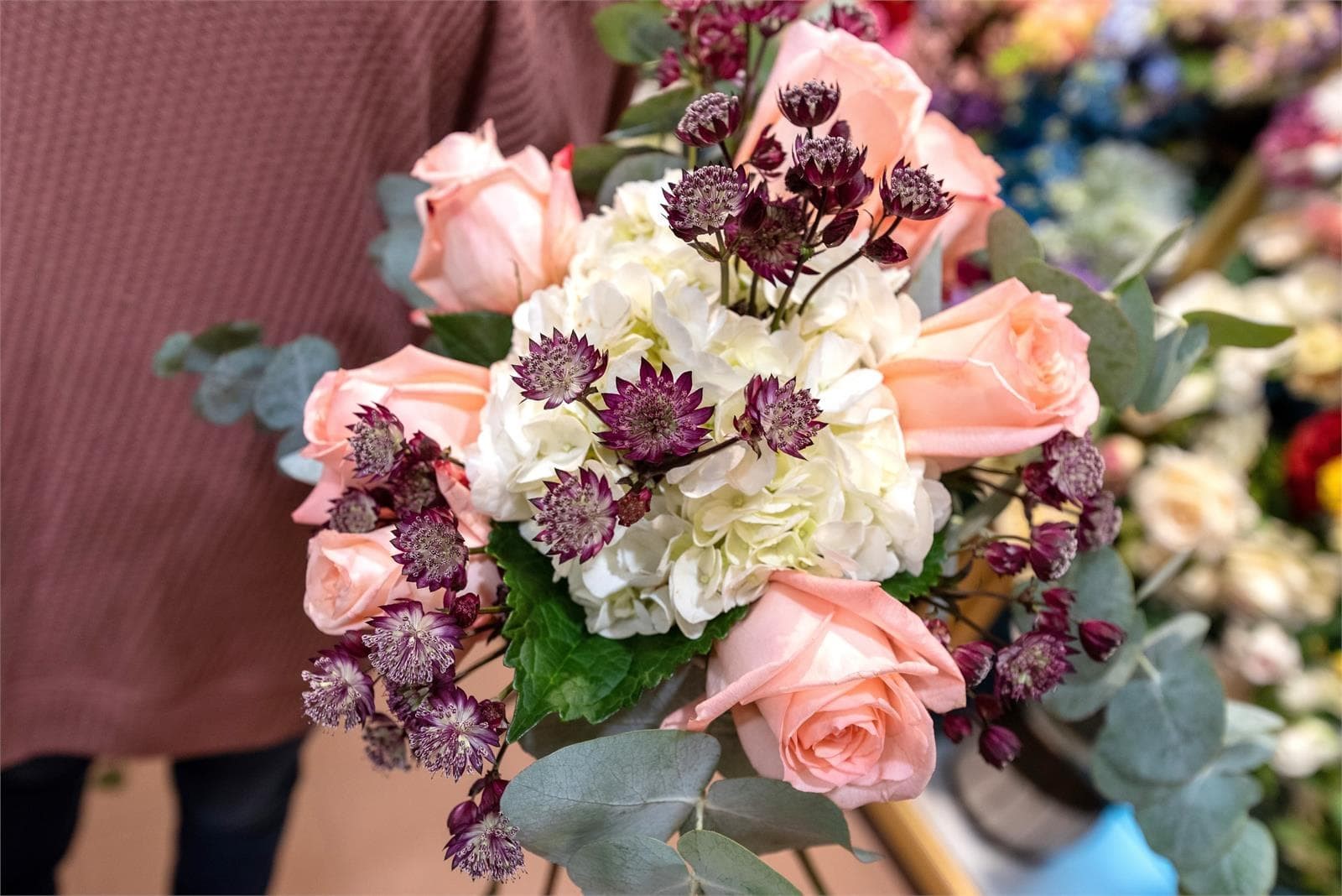 Servicio de flores a domicilio en San Valentín - Imagen 1